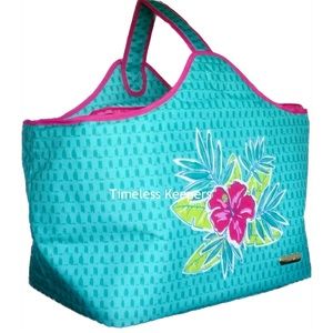 Tupperware Tropical Glamour Picnic Vacation Beach Bag